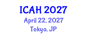 International Conference on Aerodynamics and Hydrodynamics (ICAH) April 22, 2027 - Tokyo, Japan