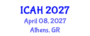 International Conference on Aerodynamics and Hydrodynamics (ICAH) April 08, 2027 - Athens, Greece