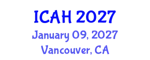 International Conference on Aerodynamics and Hydrodynamics (ICAH) January 09, 2027 - Vancouver, Canada