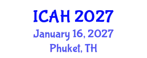 International Conference on Aerodynamics and Hydrodynamics (ICAH) January 16, 2027 - Phuket, Thailand