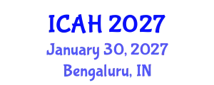 International Conference on Aerodynamics and Hydrodynamics (ICAH) January 30, 2027 - Bengaluru, India