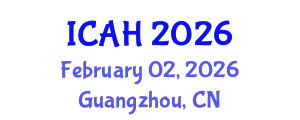 International Conference on Aerodynamics and Hydrodynamics (ICAH) February 02, 2026 - Guangzhou, China