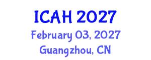 International Conference on Aerodynamics and Hydrodynamics (ICAH) February 03, 2027 - Guangzhou, China