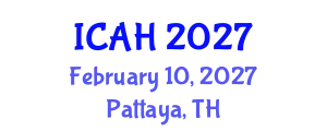International Conference on Aerodynamics and Hydrodynamics (ICAH) February 10, 2027 - Pattaya, Thailand