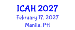International Conference on Aerodynamics and Hydrodynamics (ICAH) February 17, 2027 - Manila, Philippines