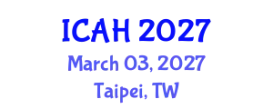 International Conference on Aerodynamics and Hydrodynamics (ICAH) March 03, 2027 - Taipei, Taiwan