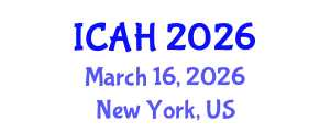 International Conference on Aerodynamics and Hydrodynamics (ICAH) March 16, 2026 - New York, United States