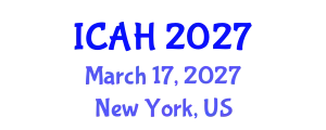 International Conference on Aerodynamics and Hydrodynamics (ICAH) March 17, 2027 - New York, United States