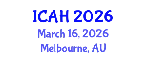 International Conference on Aerodynamics and Hydrodynamics (ICAH) March 16, 2026 - Melbourne, Australia