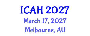 International Conference on Aerodynamics and Hydrodynamics (ICAH) March 17, 2027 - Melbourne, Australia