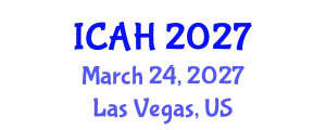 International Conference on Aerodynamics and Hydrodynamics (ICAH) March 24, 2027 - Las Vegas, United States