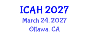 International Conference on Aerodynamics and Hydrodynamics (ICAH) March 24, 2027 - Ottawa, Canada