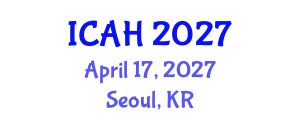 International Conference on Aerodynamics and Hydrodynamics (ICAH) April 17, 2027 - Seoul, Republic of Korea