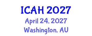 International Conference on Aerodynamics and Hydrodynamics (ICAH) April 24, 2027 - Washington, Australia