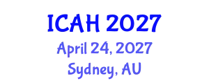 International Conference on Aerodynamics and Hydrodynamics (ICAH) April 24, 2027 - Sydney, Australia