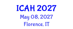 International Conference on Aerodynamics and Hydrodynamics (ICAH) May 08, 2027 - Florence, Italy