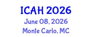 International Conference on Aerodynamics and Hydrodynamics (ICAH) June 08, 2026 - Monte Carlo, Monaco