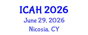 International Conference on Aerodynamics and Hydrodynamics (ICAH) June 29, 2026 - Nicosia, Cyprus