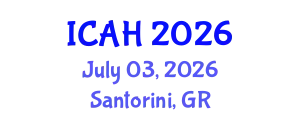 International Conference on Aerodynamics and Hydrodynamics (ICAH) July 03, 2026 - Santorini, Greece