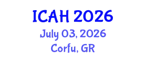 International Conference on Aerodynamics and Hydrodynamics (ICAH) July 03, 2026 - Corfu, Greece