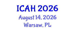 International Conference on Aerodynamics and Hydrodynamics (ICAH) August 14, 2026 - Warsaw, Poland