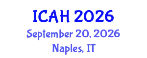 International Conference on Aerodynamics and Hydrodynamics (ICAH) September 20, 2026 - Naples, Italy