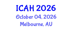International Conference on Aerodynamics and Hydrodynamics (ICAH) October 04, 2026 - Melbourne, Australia