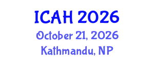 International Conference on Aerodynamics and Hydrodynamics (ICAH) October 21, 2026 - Kathmandu, Nepal