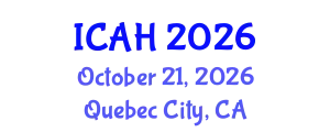 International Conference on Aerodynamics and Hydrodynamics (ICAH) October 21, 2026 - Quebec City, Canada
