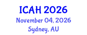 International Conference on Aerodynamics and Hydrodynamics (ICAH) November 04, 2026 - Sydney, Australia