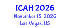 International Conference on Aerodynamics and Hydrodynamics (ICAH) November 15, 2026 - Las Vegas, United States