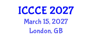 International Conference on Construction and Civil Engineering (ICCCE) March 15, 2027 - London, United Kingdom