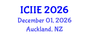 International Conference on Industrial and Information Engineering (ICIIE) December 01, 2026 - Auckland, New Zealand