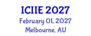International Conference on Industrial and Information Engineering (ICIIE) February 01, 2027 - Melbourne, Australia