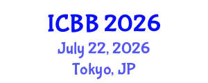 International Conference on Biotechnology and Bioengineering (ICBB) July 22, 2026 - Tokyo, Japan