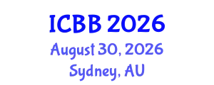 International Conference on Biotechnology and Bioengineering (ICBB) August 30, 2026 - Sydney, Australia
