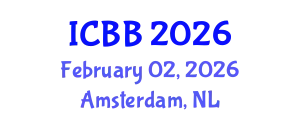 International Conference on Biotechnology and Bioengineering (ICBB) February 02, 2026 - Amsterdam, Netherlands