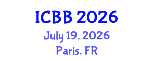 International Conference on Biotechnology and Bioengineering (ICBB) July 19, 2026 - Paris, France