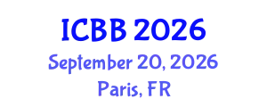 International Conference on Biotechnology and Bioengineering (ICBB) September 20, 2026 - Paris, France