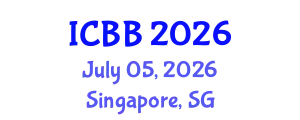 International Conference on Biotechnology and Bioengineering (ICBB) July 05, 2026 - Singapore, Singapore