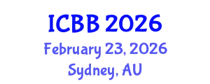 International Conference on Biotechnology and Bioengineering (ICBB) February 23, 2026 - Sydney, Australia