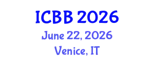 International Conference on Biotechnology and Bioengineering (ICBB) June 22, 2026 - Venice, Italy