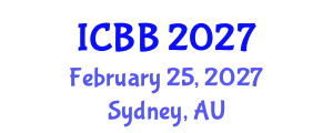 International Conference on Biotechnology and Bioengineering (ICBB) February 25, 2027 - Sydney, Australia