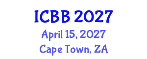 International Conference on Biotechnology and Bioengineering (ICBB) April 15, 2027 - Cape Town, South Africa
