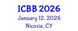 International Conference on Biotechnology and Bioengineering (ICBB) January 12, 2026 - Nicosia, Cyprus