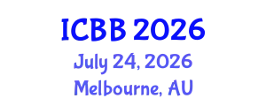 International Conference on Biotechnology and Bioengineering (ICBB) July 24, 2026 - Melbourne, Australia