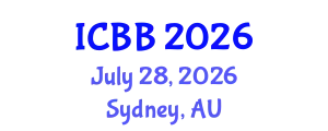 International Conference on Biotechnology and Bioengineering (ICBB) July 28, 2026 - Sydney, Australia