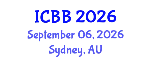 International Conference on Biotechnology and Bioengineering (ICBB) September 06, 2026 - Sydney, Australia