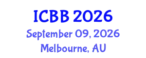 International Conference on Biotechnology and Bioengineering (ICBB) September 09, 2026 - Melbourne, Australia