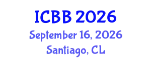 International Conference on Biotechnology and Bioengineering (ICBB) September 16, 2026 - Santiago, Chile